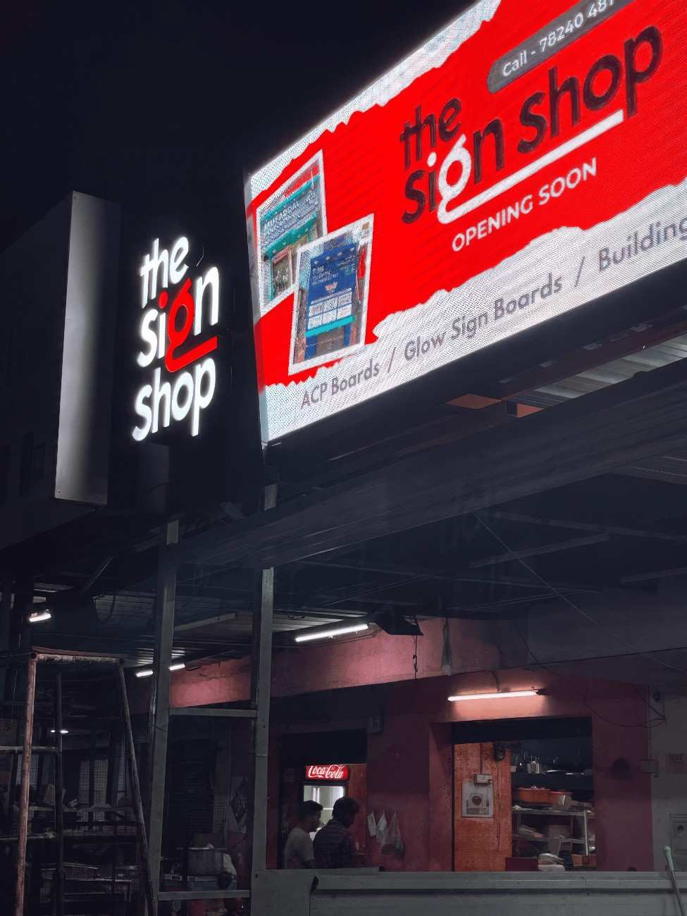 Outdoor LED video wall installed by The Sign Shop in Chennai